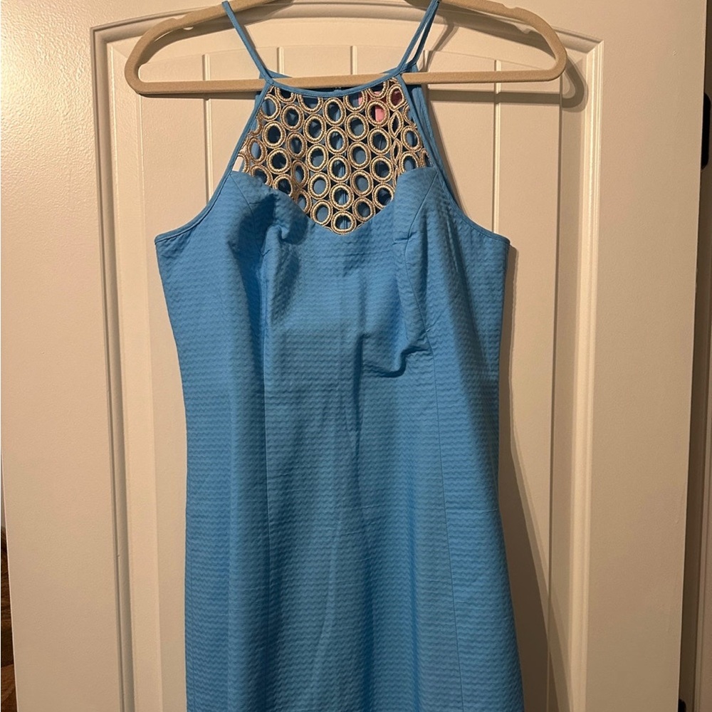 Blue Lilly Pulitzer Larina Shift Dress